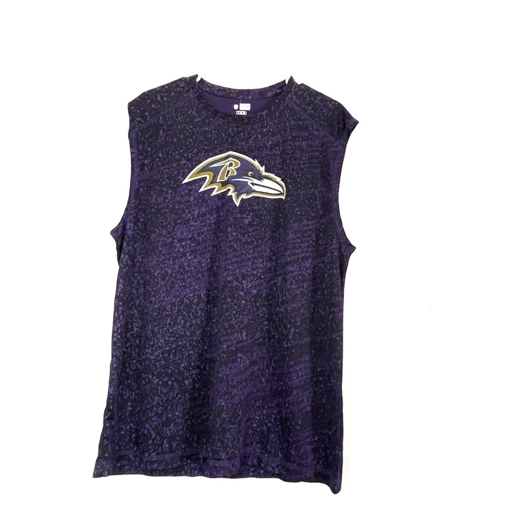 Men's Purple Baltimore Ravens Muscle Tank Top